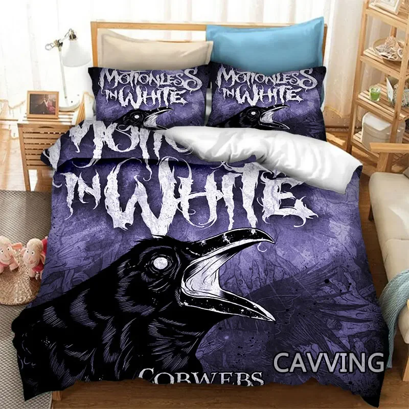 Motionless in White  3D Printed Bedding Set Duvet Covers & Pillow Cases Comforter Quilt Cover (US/EU/AU Sizes) Home Textile  K01