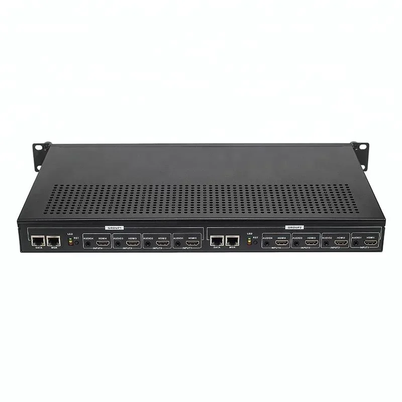 Y530S H.264 8 channels  Audio Encoder WAN LAN SRT HTTP RTSP RTMP UDP HLS multicast unicast Encoder