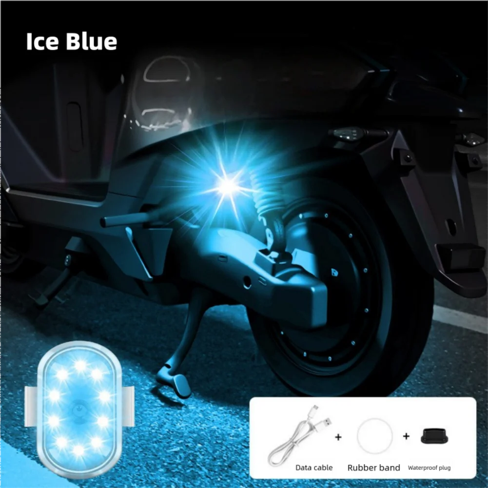 LED Strobe Light with Wireless Remote and Touch Activation for Automotive Use Suitable for Motorcycle and Car Installation