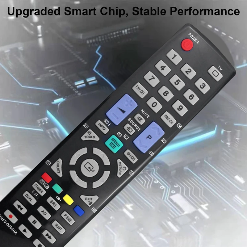 Replace BN59-00940A Remote Control For Samsung LE32B530P7N LE32B530P7W LE37B530P7W LE40B530P7 Spare Parts