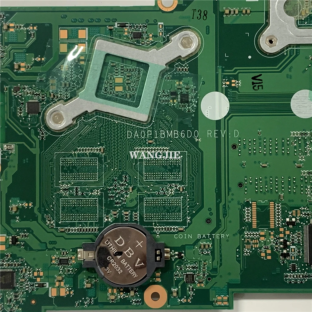 DA0P1BMB6D0 ل HP 240 G6 14-BS اللوحة الأم للكمبيوتر المحمول SR3LD i3-7020U وحدة المعالجة المركزية 100% العمل