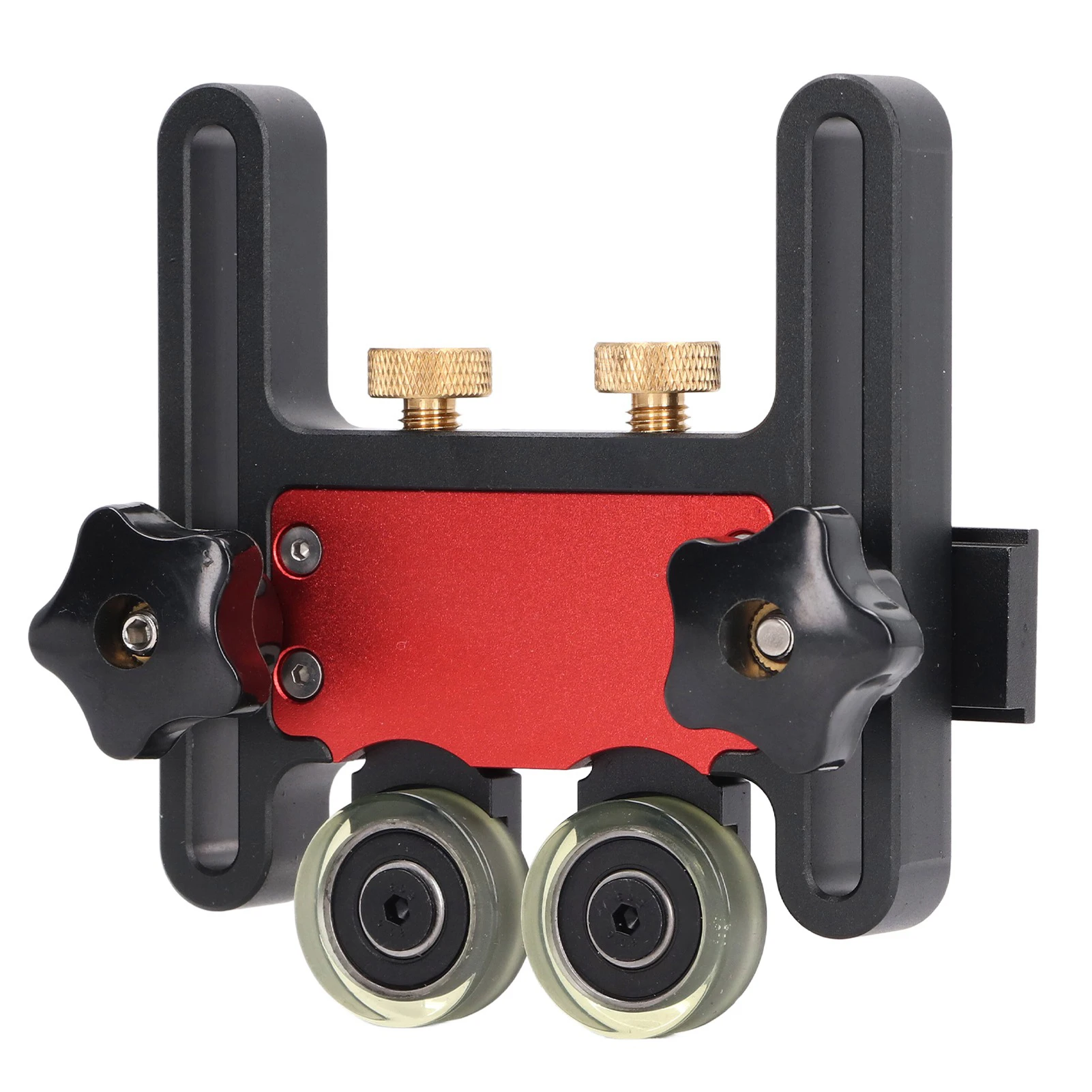 

Table Saw Stock Roller Aluminum Alloy Corrosion Resistance Easy Assembly Woodworking Presser Roller for Desktop Saws