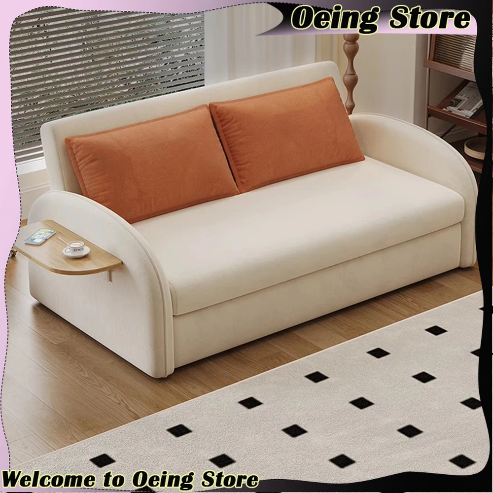 

Armrest Storage Queen Sofa 3 Seater European Expandable Convertible Sofa Bed Living Room Lounge Divani Da Soggiorno Accessories