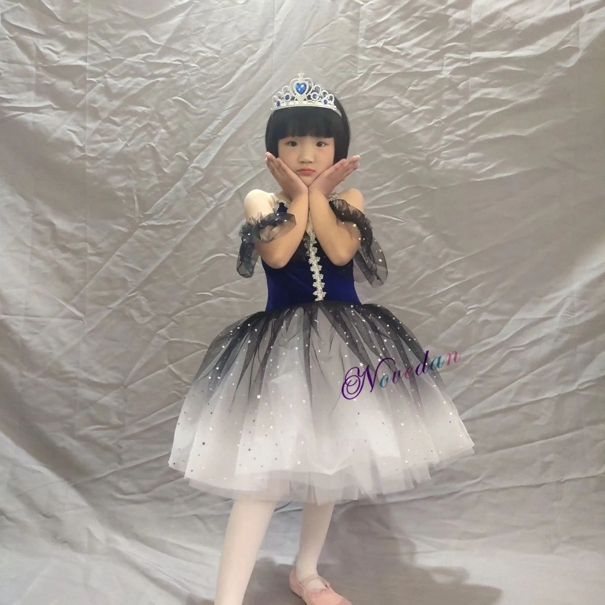 Long Professional Ballet Tutu Adult Kids Lyrical Dance Costume Swan Lake Ballet Dress Girls Velvet Ballerina Party Dress Women