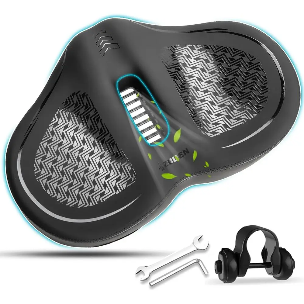 

Comfortable Bike Seat Cushion Oversized Pelton Bicycle Saddle for Adult Bikes, MTB, E-Bike Bike Accessories