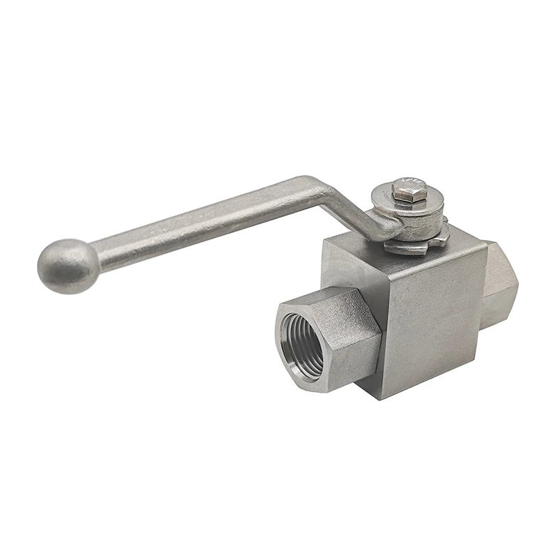 1/4 "3/4" 3/8 "1/2" 1 "2" Hochdruck 2-Wege-Kugelhahn 3/4/316l Edelstahl Innengewinde Hydraulik schalter Wasser – Detail 9
