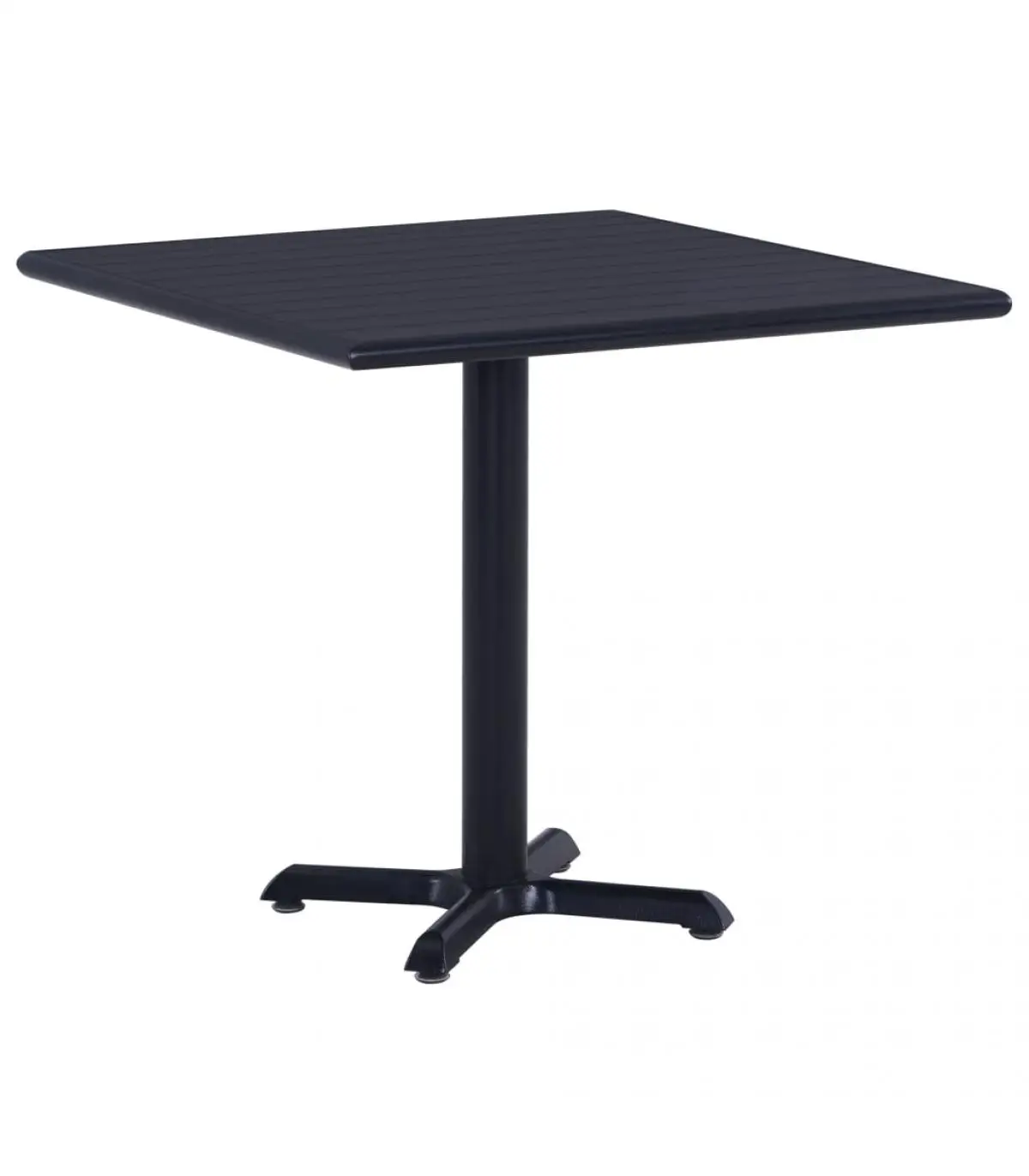 Garden tables Black garden table 80x80x75 cm