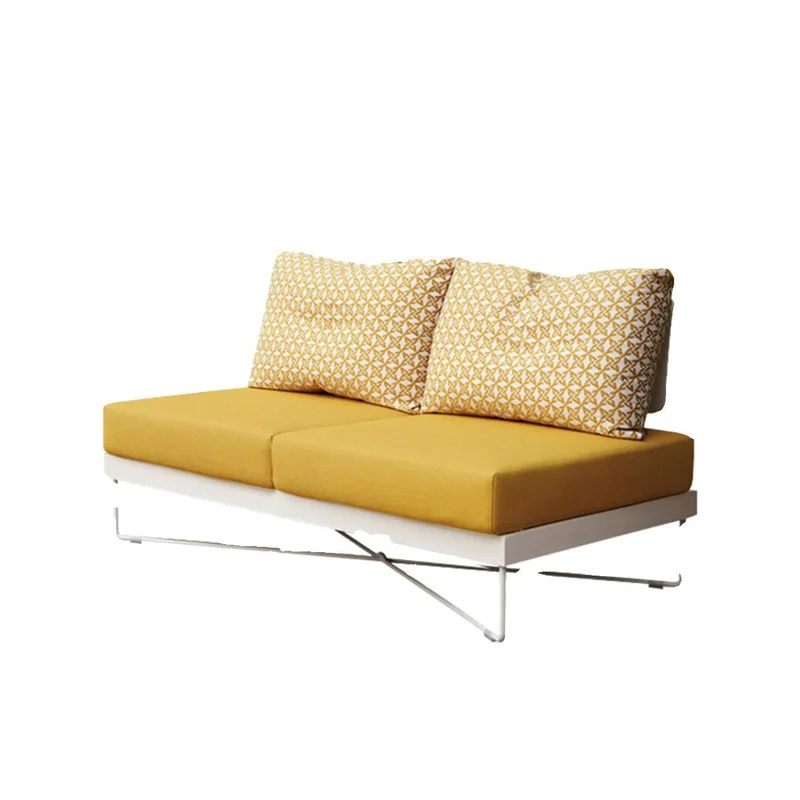 

Aluminum alloy outdoor sofa courtyard waterproof greenhouse open-air villa leisure furniture living room coffee table