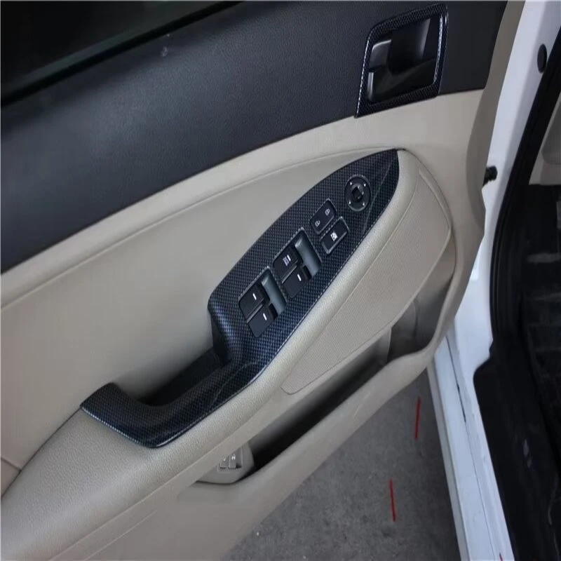 LHD RHD For Kia Optima K5 2011-2015 ABS Front Air Vent Steering Wheel Inner Door Handle Window Switch Interior Trim accesorios