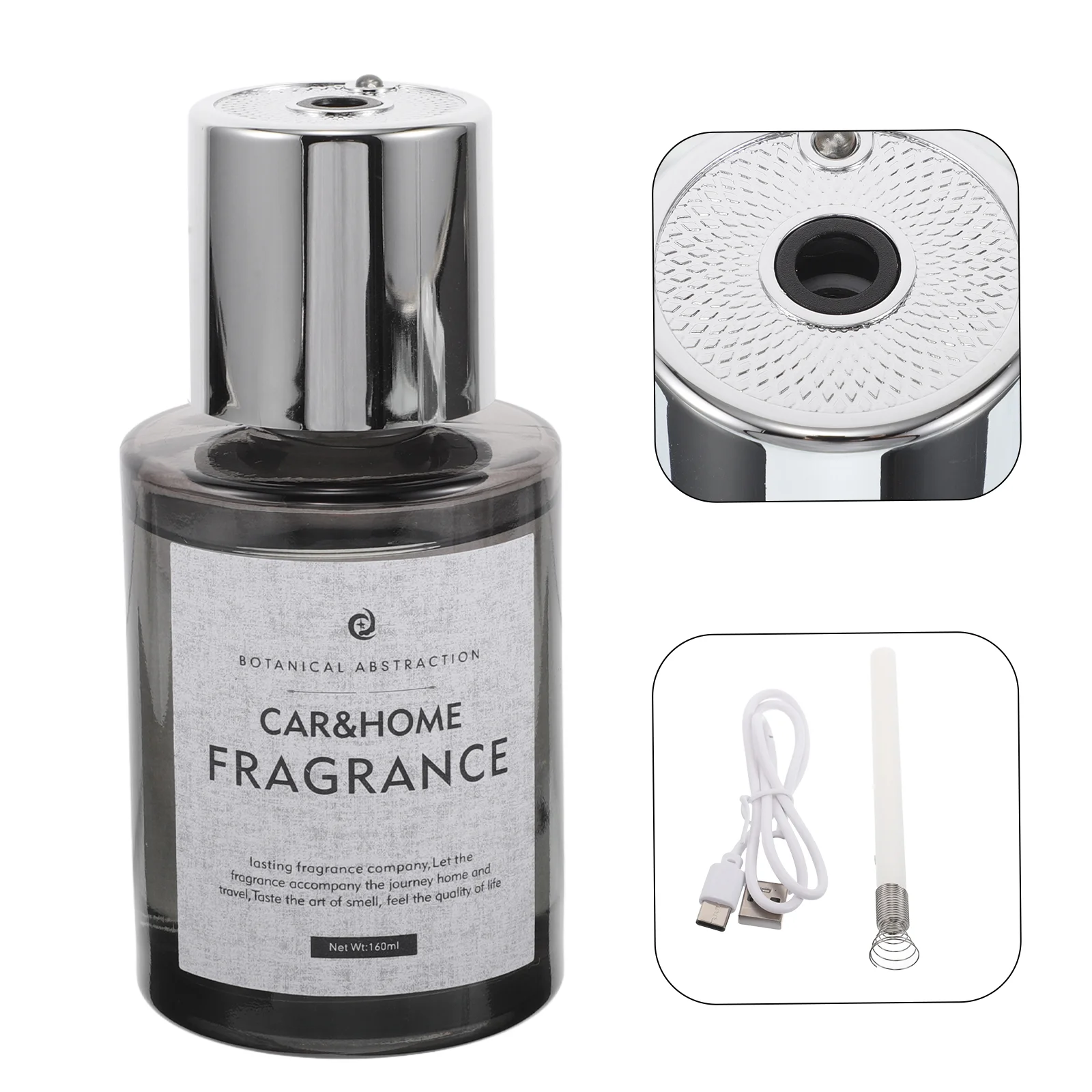 

Car Aroma Diffuser Perfume for Aromatherapy Ornament Scent Air Freshener Glass Fragrance Women's