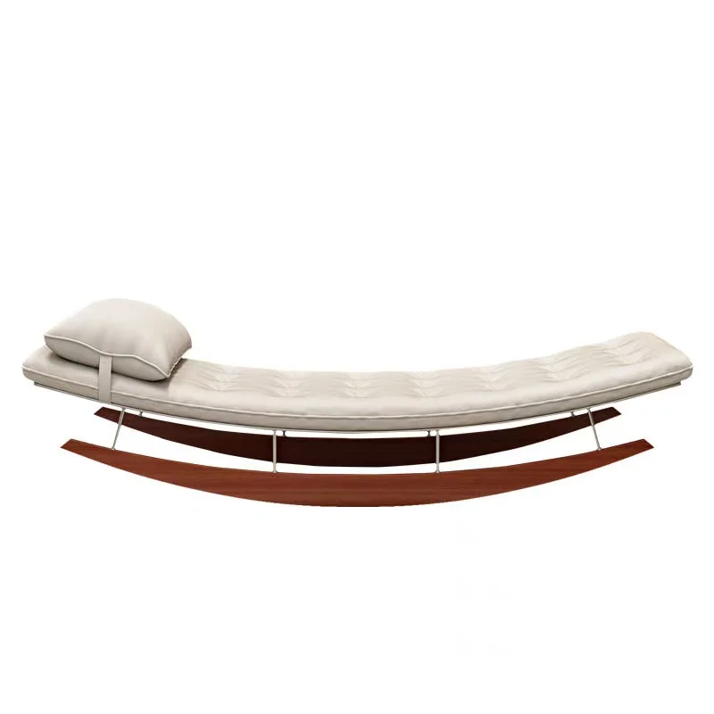 180X66CM bedroom solid wood rocking chair living room balcony leisure lazy chair