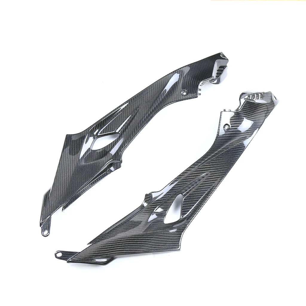 

Комплект обтекателей боковых панелей топливного бака из 3K чистого сухого карбона для мотоциклов BMW HP4 S1000R S1000RR 2015-2018 годов