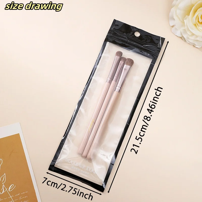 Meizhijia Pink Three Piece Eyeshadow Set with Sleeping Silkworm Eyeliner Detail Stain Eye Makeup Collection