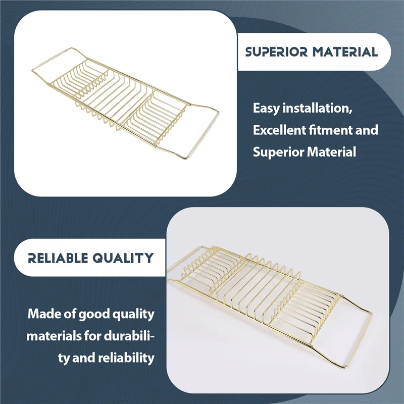 

YWDZ-Bathtub Stand Multifunctional Telescopic Anti-Skid Rack Bathroom Bath Stand Bathtub Mobile Phone Holder
