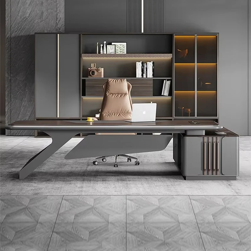 

Home Office Desk Multifunction Furniture Computer Offices Room Tables Desks Standing Seating Table Modern Reading Executive Work