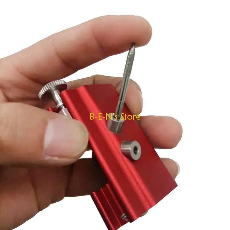 

Y1AD Quick Sharpening Portable Chainsaw Sharpener Tool Useful Sharpener File Table Aluminum Alloy for Electric Saws Chain