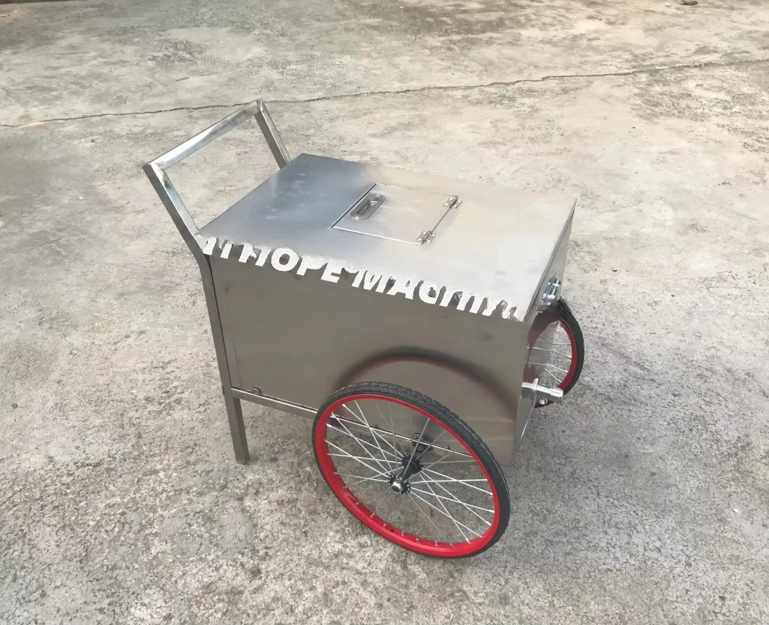 

Factory Direct Price Ice Truck Mobile Ice Cream Push Trailer Popsicle Carts Freezer Bicycle for Sale