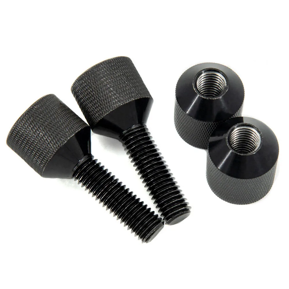 1set 1-1/8 Flange Two-hole Locating Pin Aluminum 1-1/8 Heavy Duty Two Hole Gradient Positioning Pin Flange Alignment Pin