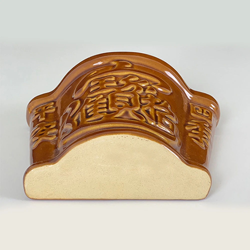 

Hanging Chinese Incense Burner Exquisite Pottery Material Wall Mount Decor Home Temple Relaxation Aromatherapy