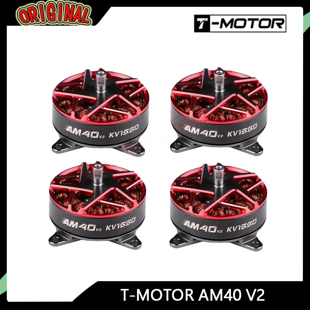 

Бесщеточный двигатель T-MOTOR AM40 V2 — 1550/1880 кВ, 2-3S LiPo, оптимизированный 4D для радиоуправляемых самолетов с неподвижным крылом F3P 3D/4D