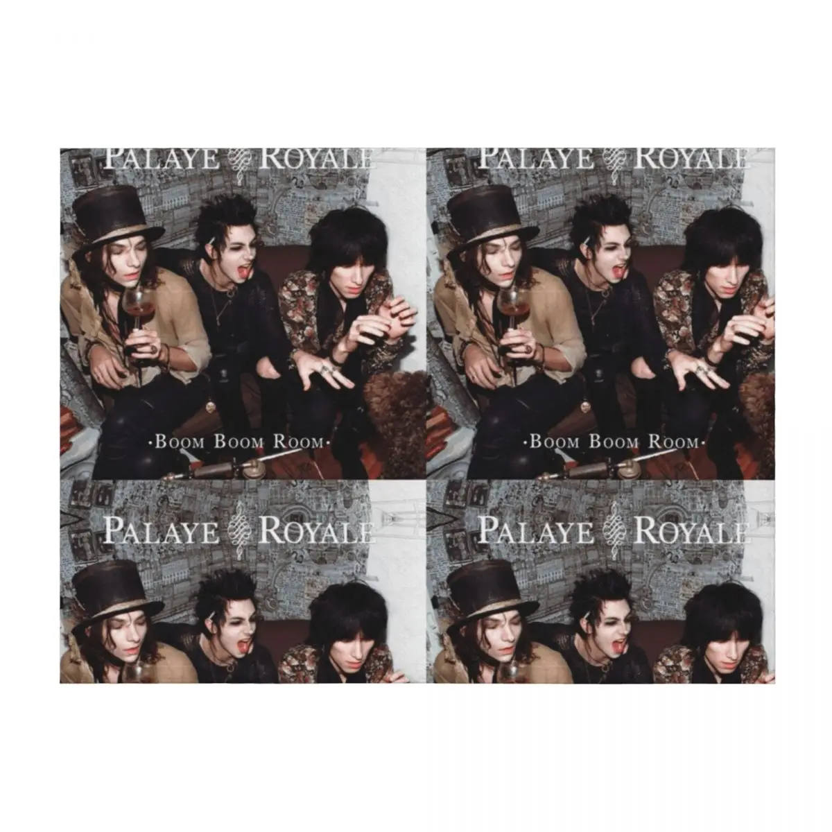 

Good Palaye Royale Band Logo Music Throw Blanket Tourist For Baby warm winter Soft Blankets