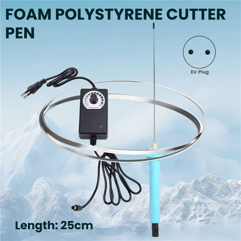 ABAH-12V Foam Polystyrene Cutter Pen Adjustable Temperature Electric Foam Cutting Machine KT Board Cutting Pen