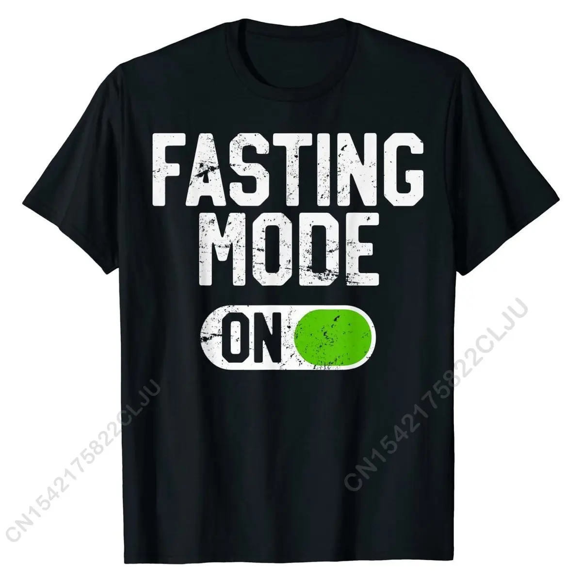 Intermittent Fasting Diet T-Shirt, Fasting Mode On T-Shirt NormalEurope Tops Shirt Popular Cotton Men's T Shirts