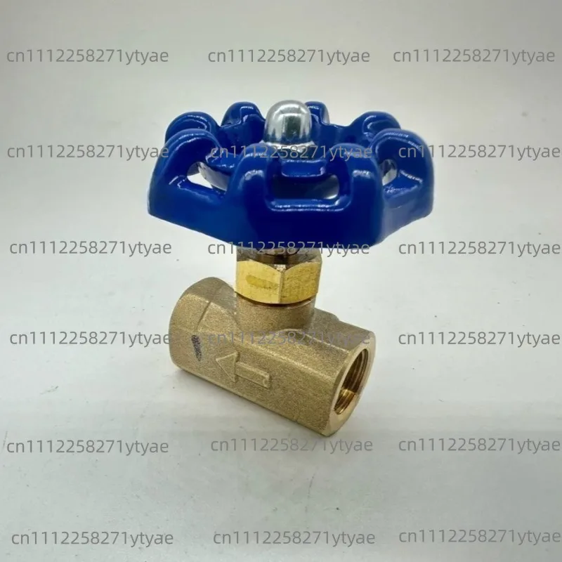 Female Threaded Globe Valve, Low-Temperature Brass Valve, 1/4-Inch Body, 2-Inch Brass Valve