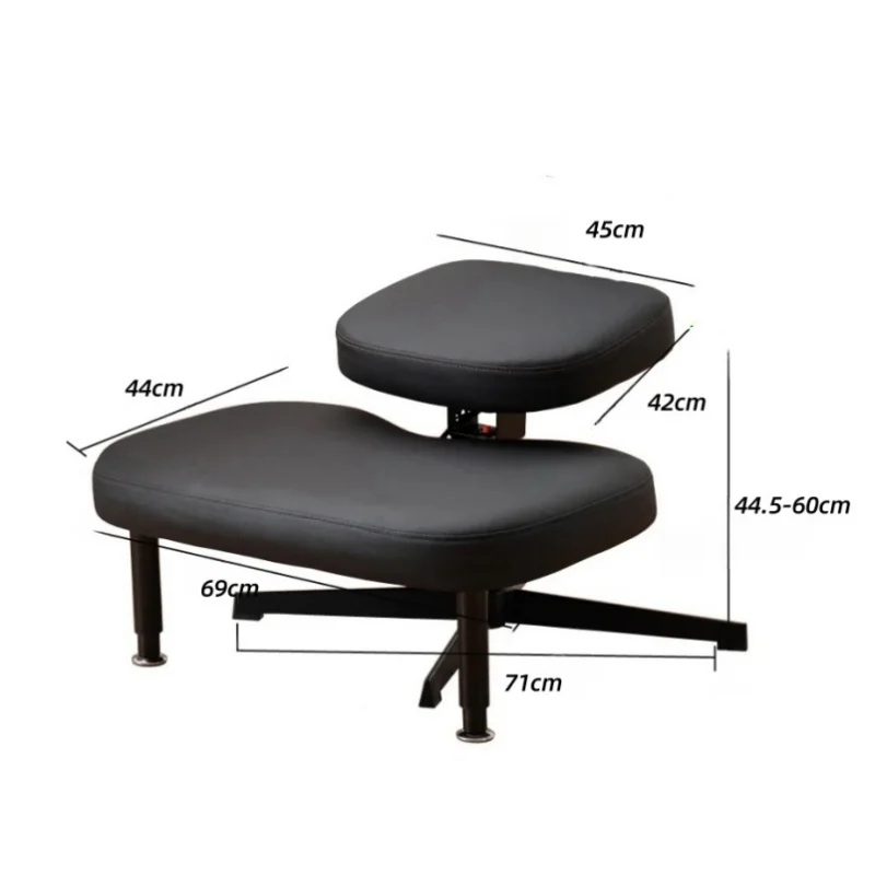 Ergonomic Cross Legged Chair With Adjustable Tilt Angle Versatile Kneeling Chair for Home and Office Furniture Yoga Desk Chair