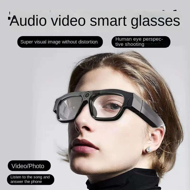 Gafas inteligentes con cámara y conectividad de teléfono