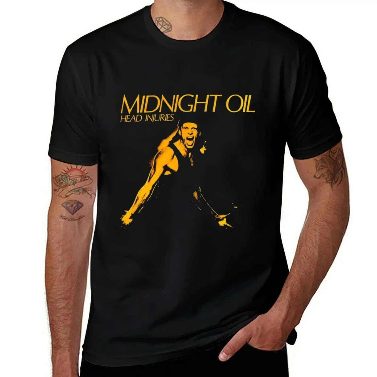 Midnight oil T-Shirt Summer Casual Loose T-Shirt