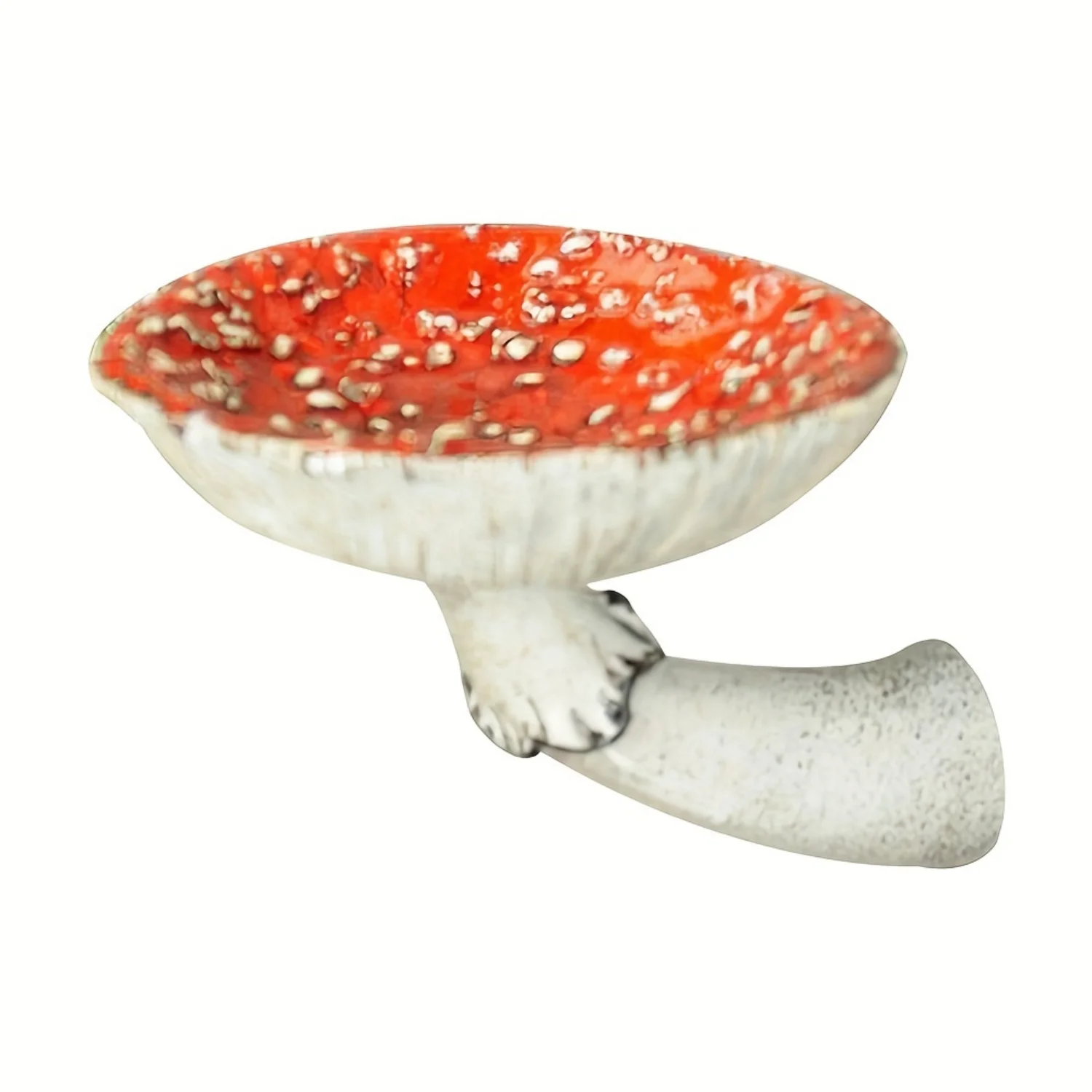 

Amanita Mushroom Shape Wall Floating Shelf: Decorative Hanging Shelf