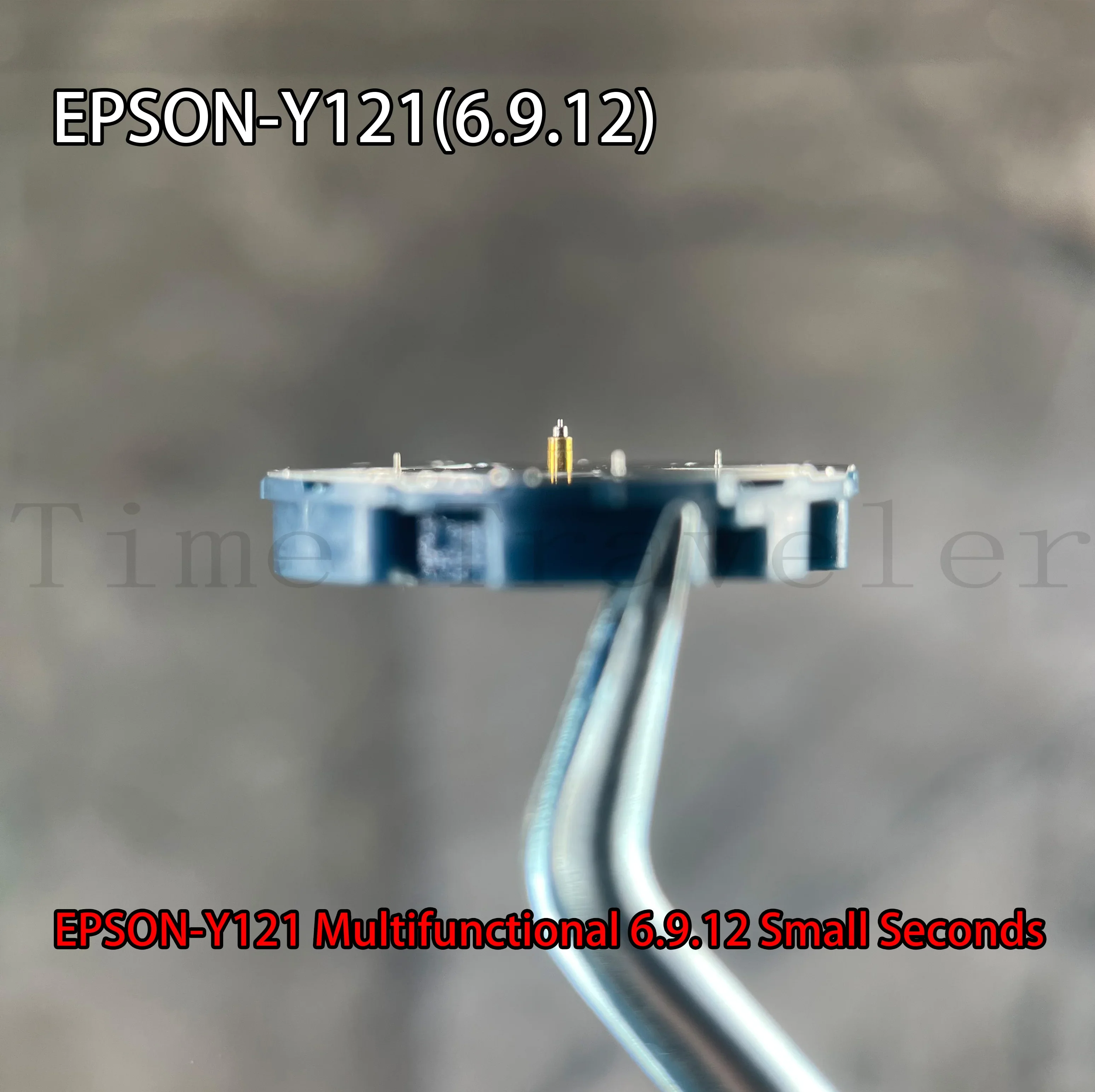 Movimento Quartz Y121 para Epson, Multifunc, 6.9.12, Pequenos Segundos
