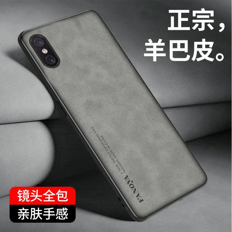 For Xiaomi Mi 8 Pro M1807E8A Case Shockproof PU Leather Skin Hard Back Cover Case Silicone Bumper for Xiaomi 8 Pro Xiaomi8Pro