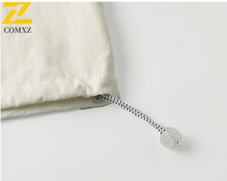 Hip Hop Varsity Jacket Men High Street Patchwork Color Lightweight Windbreaker Coats Women  Summer Thin Trendy College Jackets