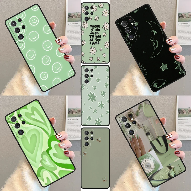 

Эстетический чехол для телефона Samsung Galaxy S23 S21 S20 FE S24 S25 S22 Ultra Note 10 20 Plus, силиконовый чехол