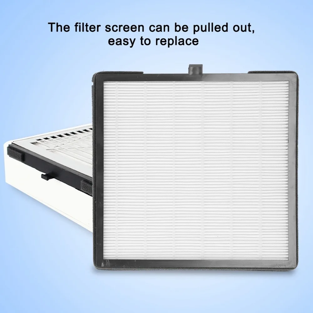 Square Nail Dust Collector Filter Reusable Easy to Replace Replacement Filter 40W Compatible Nail Dust Vacuum Machine Filter