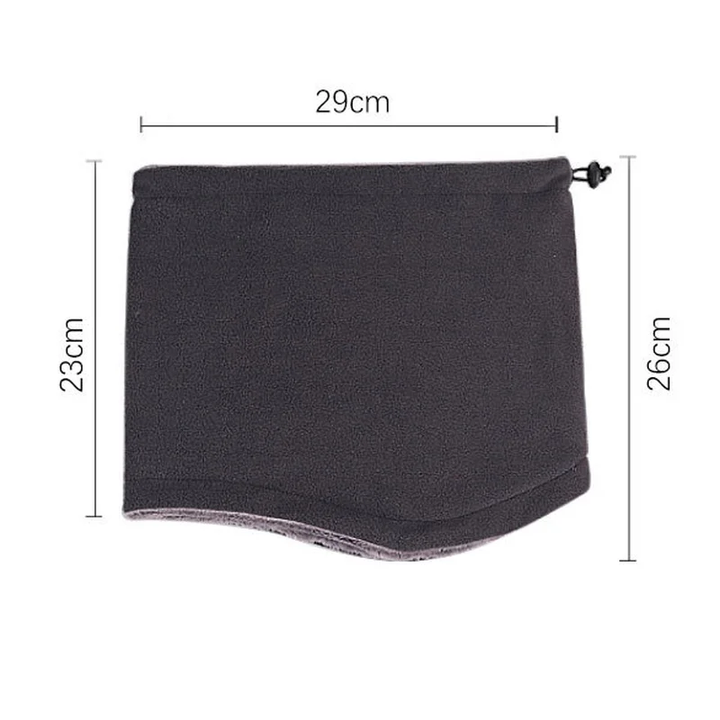 الشتاء الرقبة أدفأ الحراري الصوف دراجة نارية سميكة أنبوب الجراب الوجه وشاح يندبروف الرجال النساء باندانا الدراجات في الهواء الطلق عقال #2