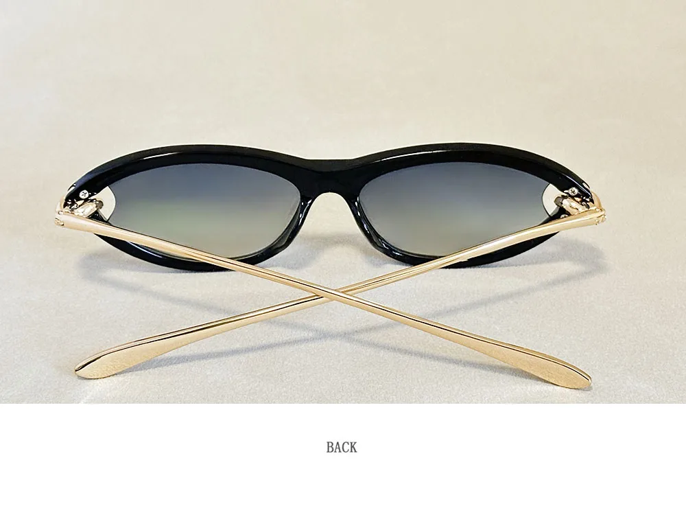 Mode Oval Sonnenbrille Frauen 2026 Luxus Vintage Neue Cat Eye Sonnenbrille Gläser Luxe Lunette Soleil Femme Lentes De Sol Mujer – Detail 23