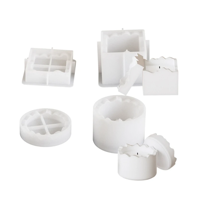 Versatile Silicone Molding Set for Homemade Resin Ornament and Holders