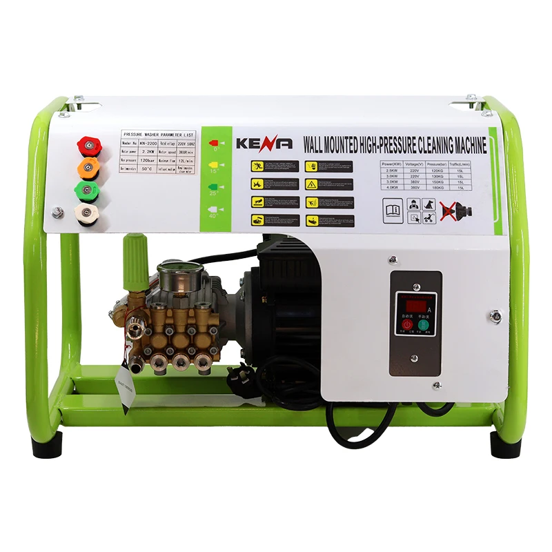 

2500W 220V High Pressure Washer 1750PSI 120Bar Automatic Car Washing Cleaning Machine Wall Mounted Surface Cleaner