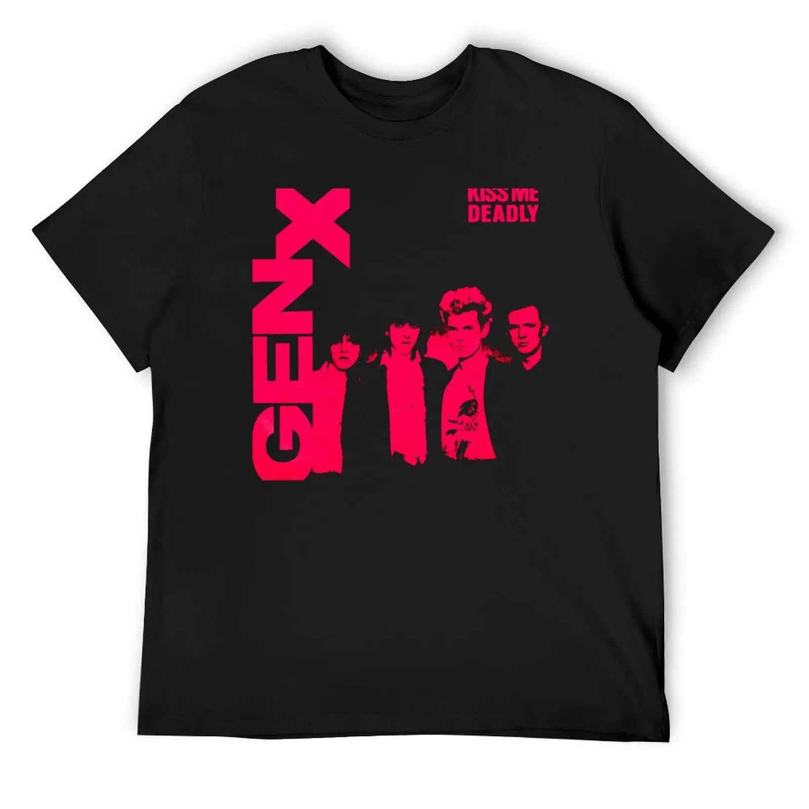 

GENERATION X ROCK BAND T-Shirt custom shirt heavyweights cotton t shirt men