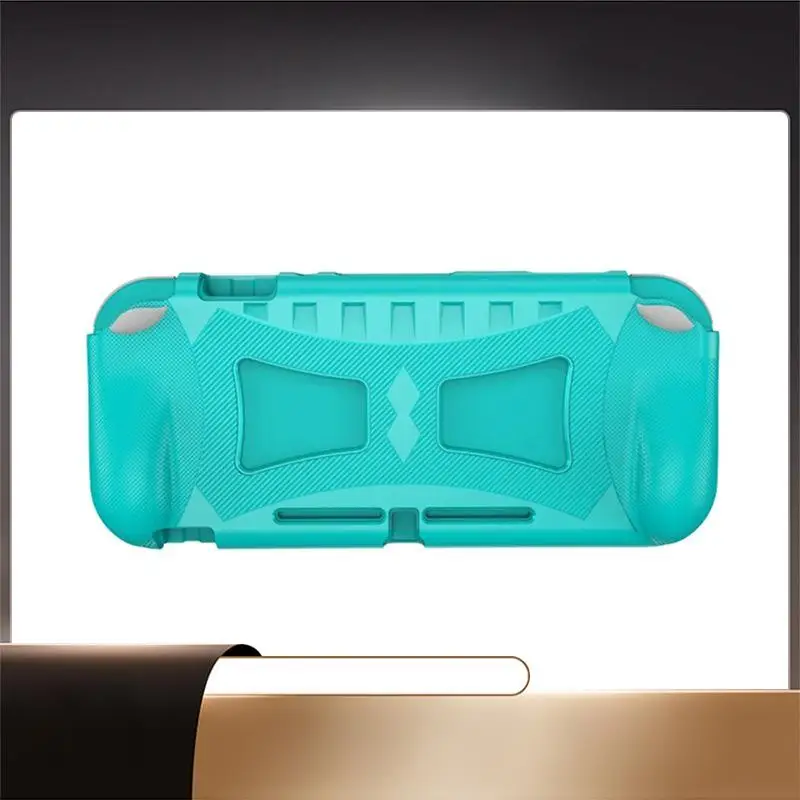 X64A-For Switch Lite Shock-Proof TPU Protective Case Cover Shell With Ergonomic Grip For Nintend Switch NS Lite Mini Bl