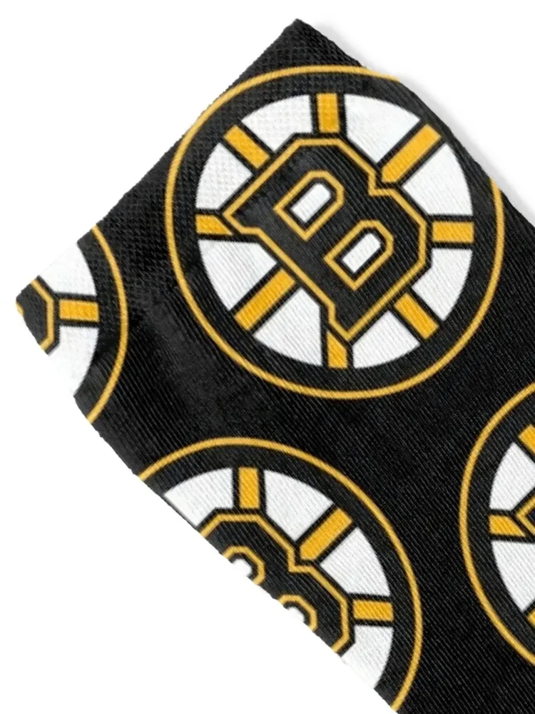 Icon_boston_bruins_black_cute Sokken Essentiële Voetbal Anti-Slip Man Sokken Dames