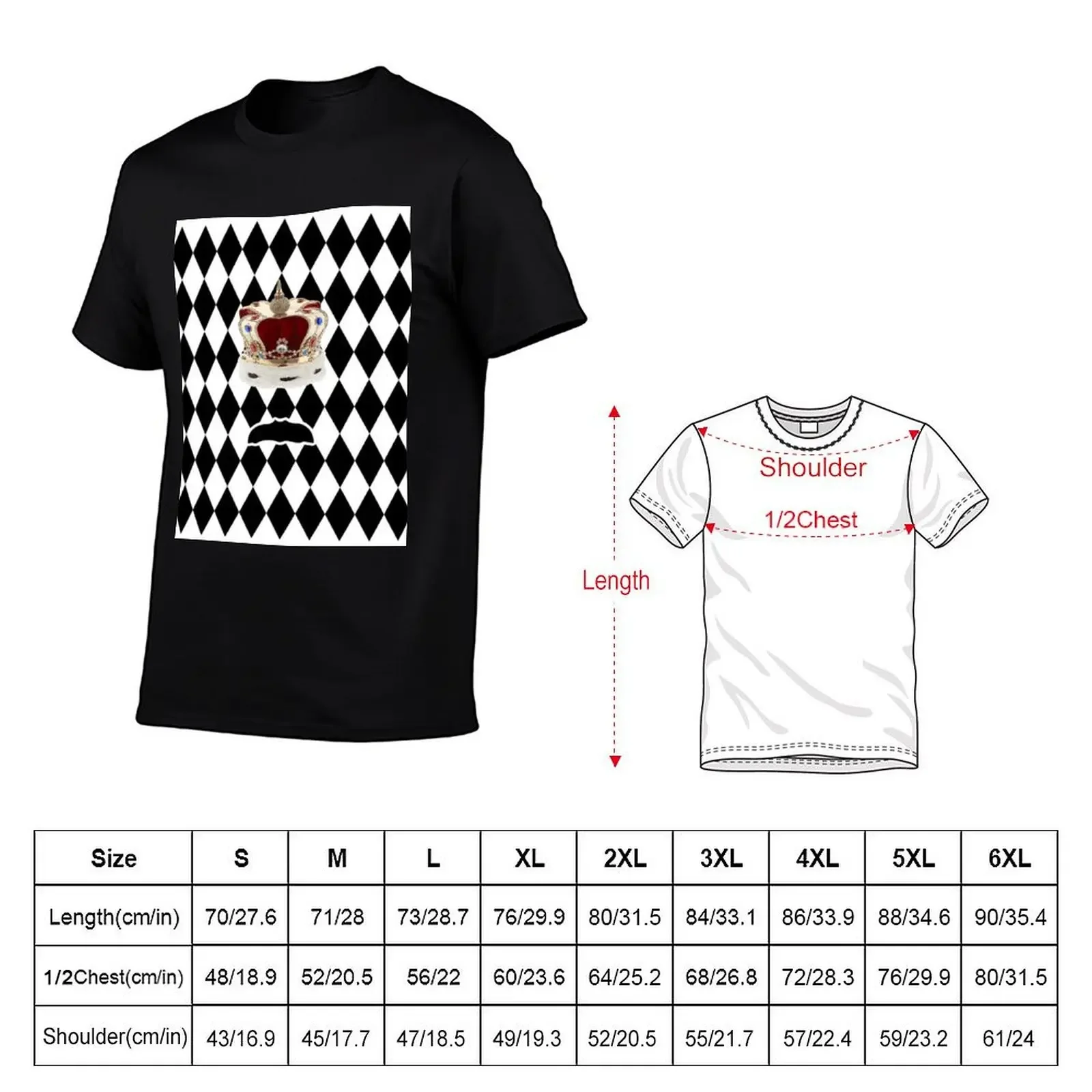 Harlequin Queen - Freddie T-Shirt anime t shirts oversized t shirt t shirts for men pack