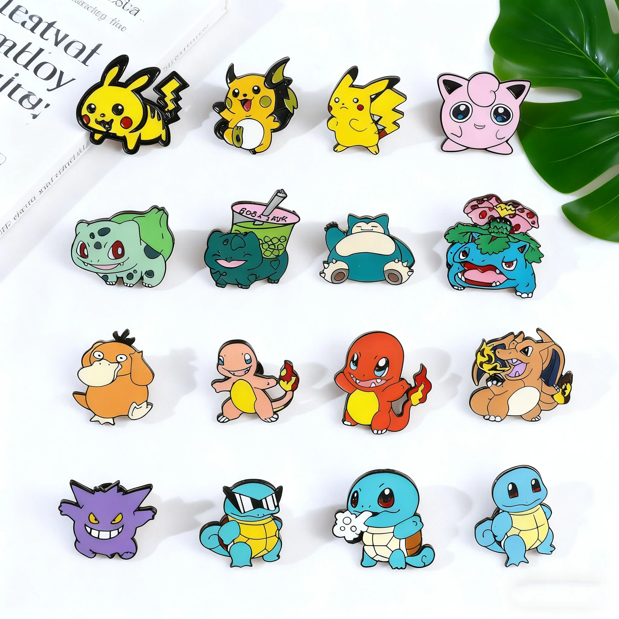 

Anime Funny Cartoon Character Brooch Creative Enamel Pin Metal Badge Clothes Decorative Jewelry Gift for Friends