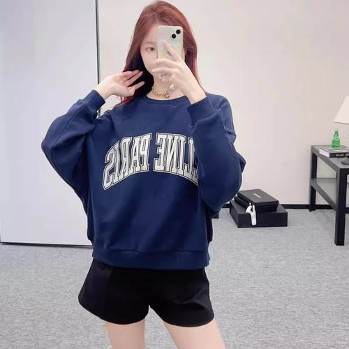남성용 레터 프린트 스웨터, 편안한 버전, 루즈한 긴팔 스웨터, 점퍼 맨투맨, 가을 및 겨울 신제품 Best5 남성용 레터 프린트 스웨터, 편안한 버전, 루즈한 긴팔 스웨터, 점퍼 맨투맨, 가을 및 겨울 신제품 Best5