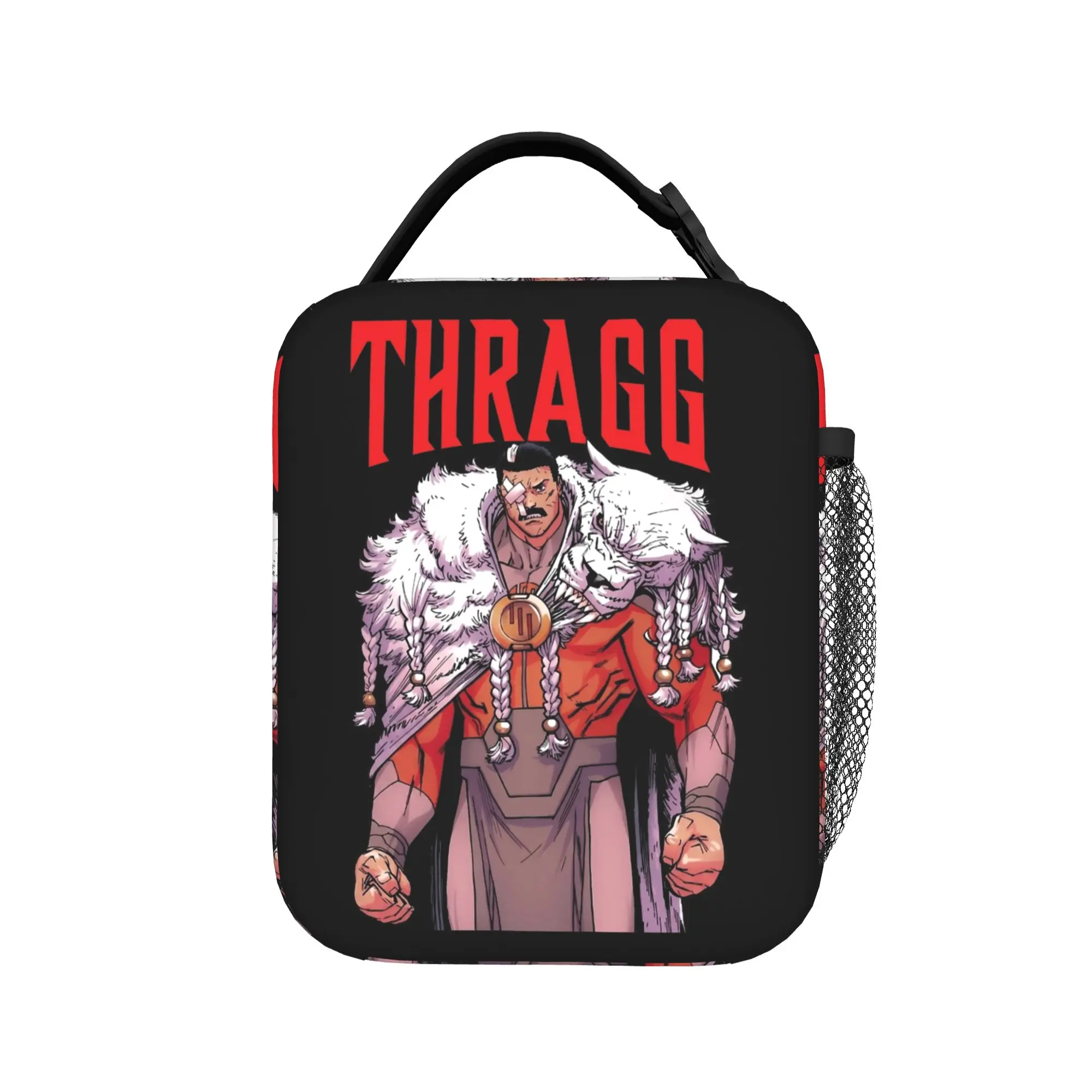 Thragg Invincibles Season 4 Thermal Insulated Lunch Bag for School  Portable Bento Box Cooler Thermal Food Box
