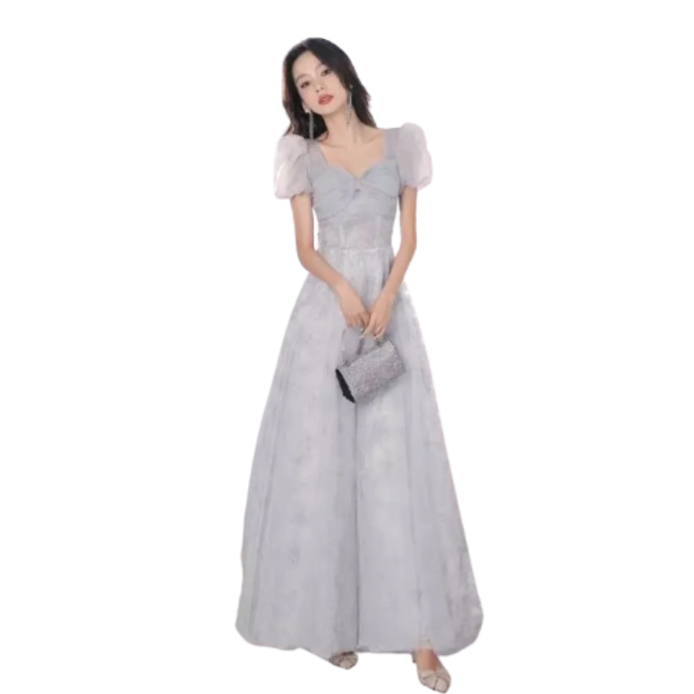 

Youth Graduation Evening Dress Women's Advanced Light Luxury Niche Art Test Performance Adult Host Spring Women Vallentain Dress