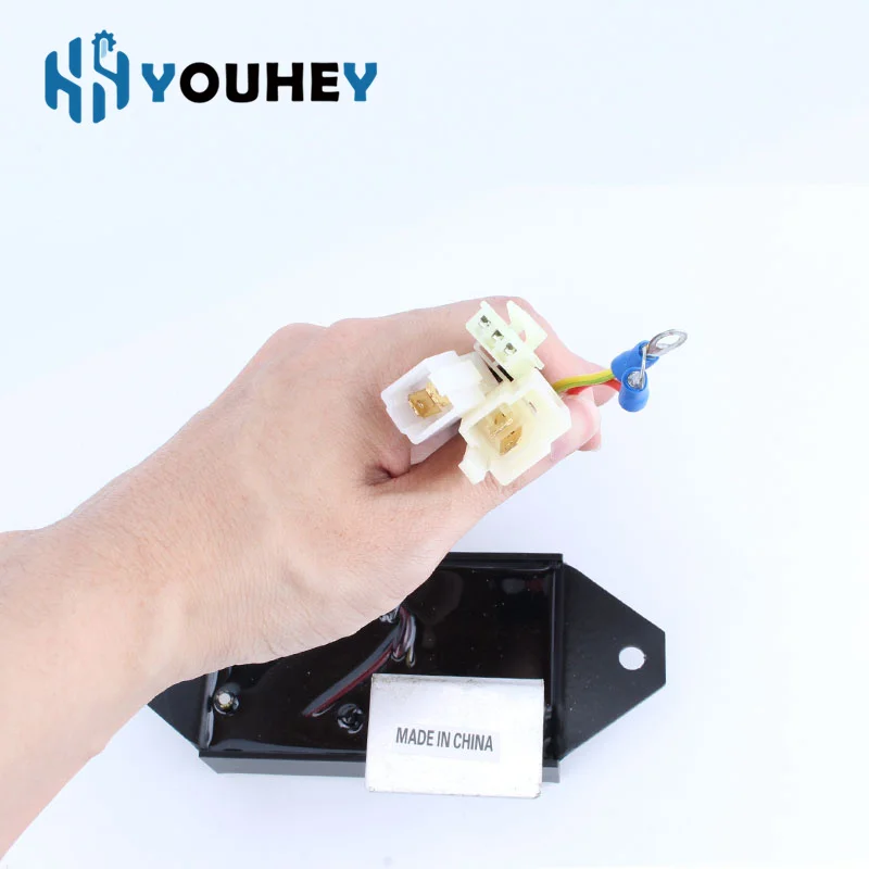 J106 J108 J315 for Kubota 5.5-20KVA Single Phase 220v AVR Automatic Voltage Regulator Gasoline Generator Parts 9 wires image 4
